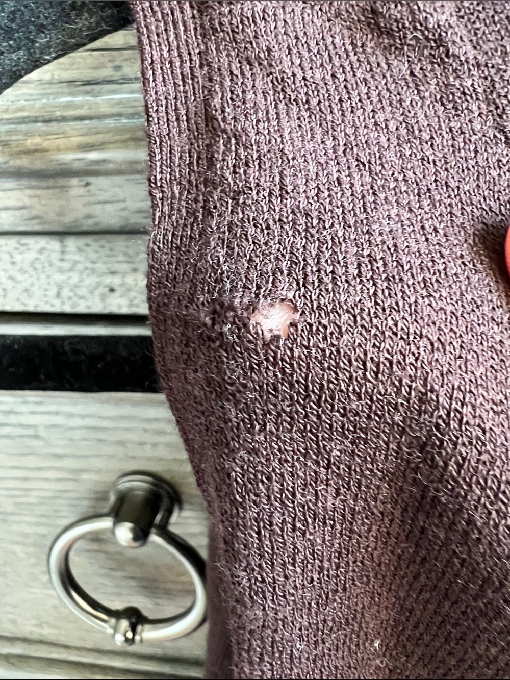 Eileen Fisher Dark Brown Scoop-Neck Tank - Picture 5 of 5